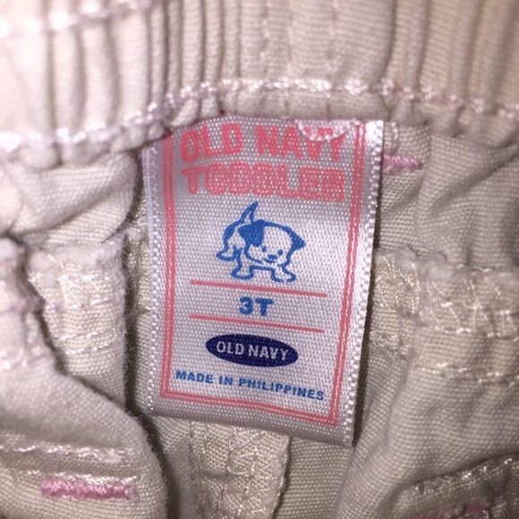 Old Navy light khaki pants size 3T - Picture 4 of 4